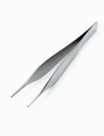 Пінцет по Adson анатомічний. Довжина 12 см, ширина 1,2 мм